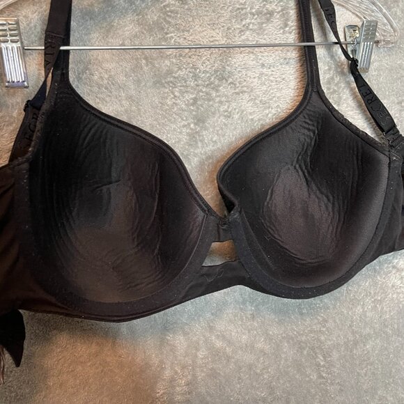 Victorias Secret Women Y2K Body Angel Sexy Lightly Lined Demi Lace Black 36DD - Picture 9 of 15